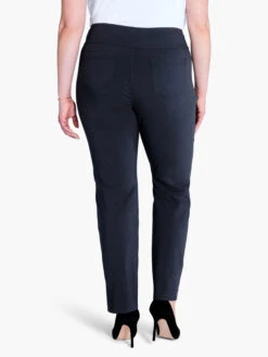 Wonderstretch Pocket Straight Leg Pant CHARCOAL -Nic+Zoe F231852WCHRPRODUCT 04
