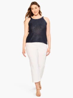 Sequin Tank DARK INDIGO 4 Sequin Tank DARK INDIGO -Nic+Zoe M231112WDIDPRODUCT 04