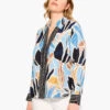 Sapphire Shades Shirt BLUE MULTI -Nic+Zoe M231610WBLTPRODUCT 01