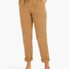 Cotton Poplin Relaxed Ankle Pant DIJON -Nic+Zoe M231821DIJPRODUCT 01