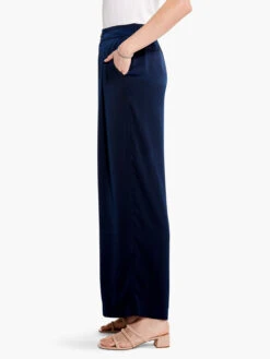 Soft Drape Wide-Leg Pant DARK INDIGO -Nic+Zoe M231848DIDPRODUCT 03