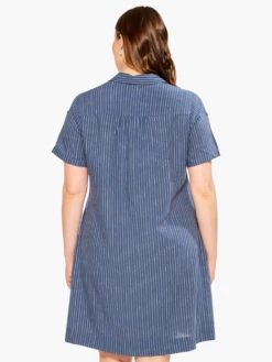 Central Park Day Dress BLUE MULTI -Nic+Zoe M231912WBLTPRODUCT 03