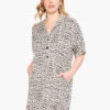Inky Dots Dress WHITE MULTI -Nic+Zoe M231915WWMTPRODUCT 01