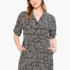 Daydream Dot Dress BLACK MULTI 2 Daydream Dot Dress BLACK MULTI -Nic+Zoe M231922WBLMPRODUCT 01