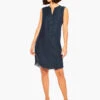 Denim Dress DARK WASH -Nic+Zoe M231925DWSPRODUCT 01