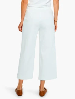 All Day Slim Wide Crop PAPER WHITE -Nic+Zoe R211802PWHPRODUCT 04