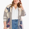 Petal Blues Cardigan NEUTRAL MULTI -Nic+Zoe S231110WNUMPRODUCT 01