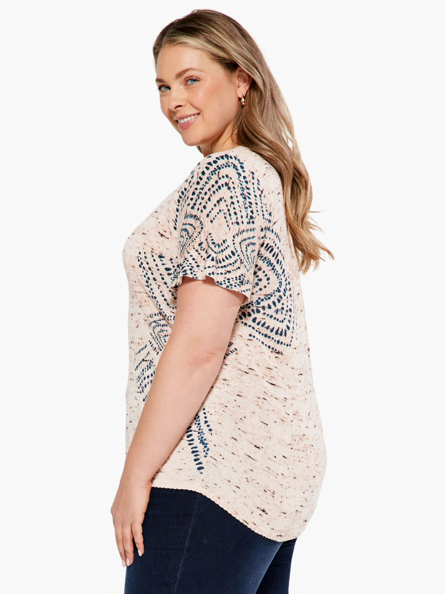 Shoreline Sweater NEUTRAL MULTI Shoreline Sweater NEUTRAL MULTI -Nic+Zoe S231131WNUMPRODUCT 02 scaled