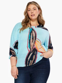 Grove Sweater AQUA MULTI
