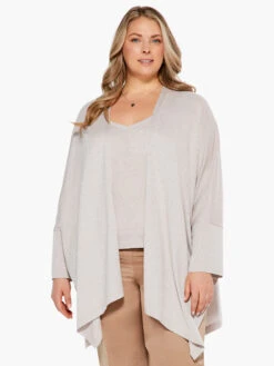 Lurex Cover Up Cardigan SANDSHELL
