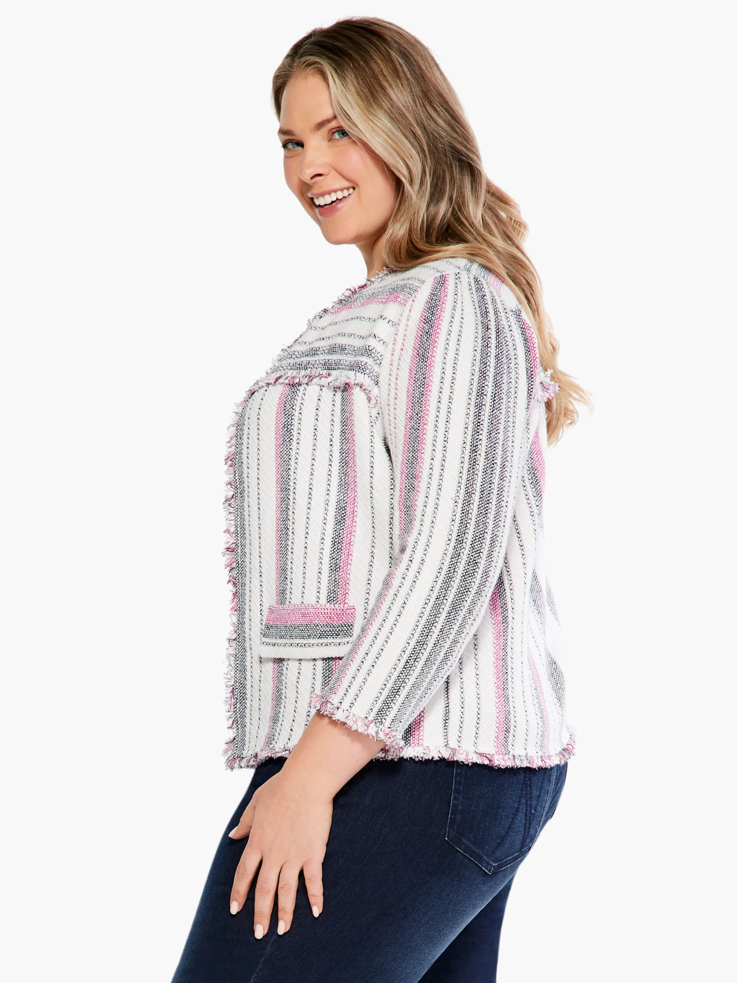 Dashing Days Jacket PINK MULTI Dashing Days Jacket PINK MULTI -Nic+Zoe S231145WPKMPRODUCT 02 scaled