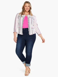 Dashing Days Jacket PINK MULTI 5 Dashing Days Jacket PINK MULTI -Nic+Zoe S231145WPKMPRODUCT 04