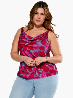 Happy Splash Tank PINK MULTI