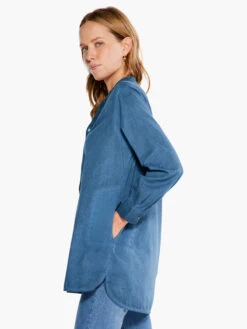 Garden Shirt INDIGO MULTI 3 Garden Shirt INDIGO MULTI -Nic+Zoe S231621IMIPRODUCT 02