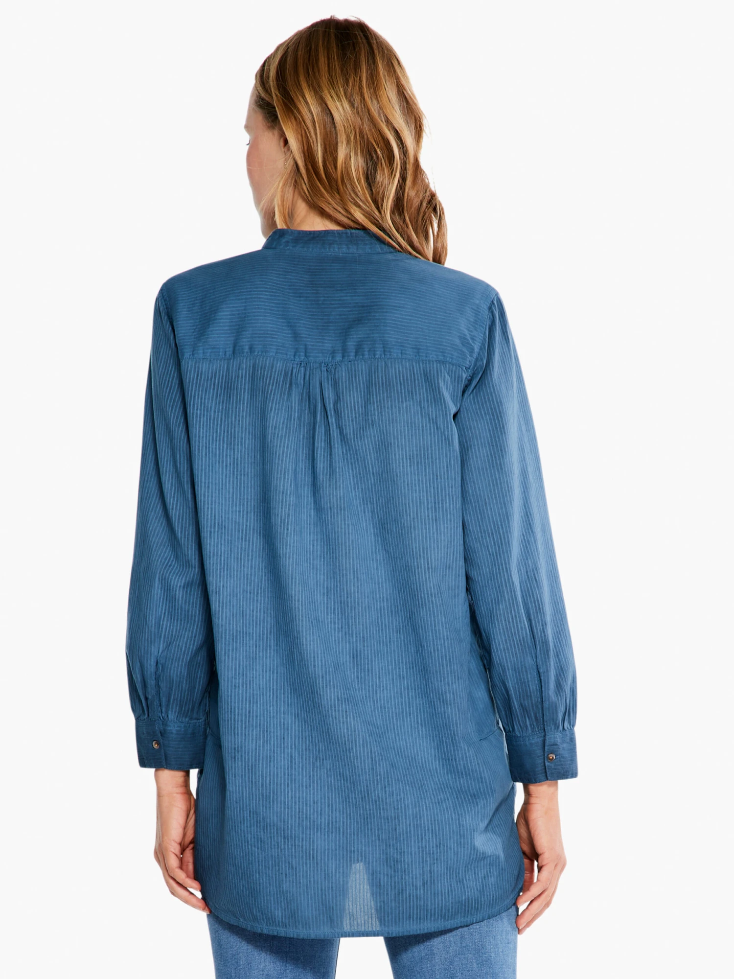 Garden Shirt INDIGO MULTI Garden Shirt INDIGO MULTI -Nic+Zoe S231621IMIPRODUCT 03 scaled