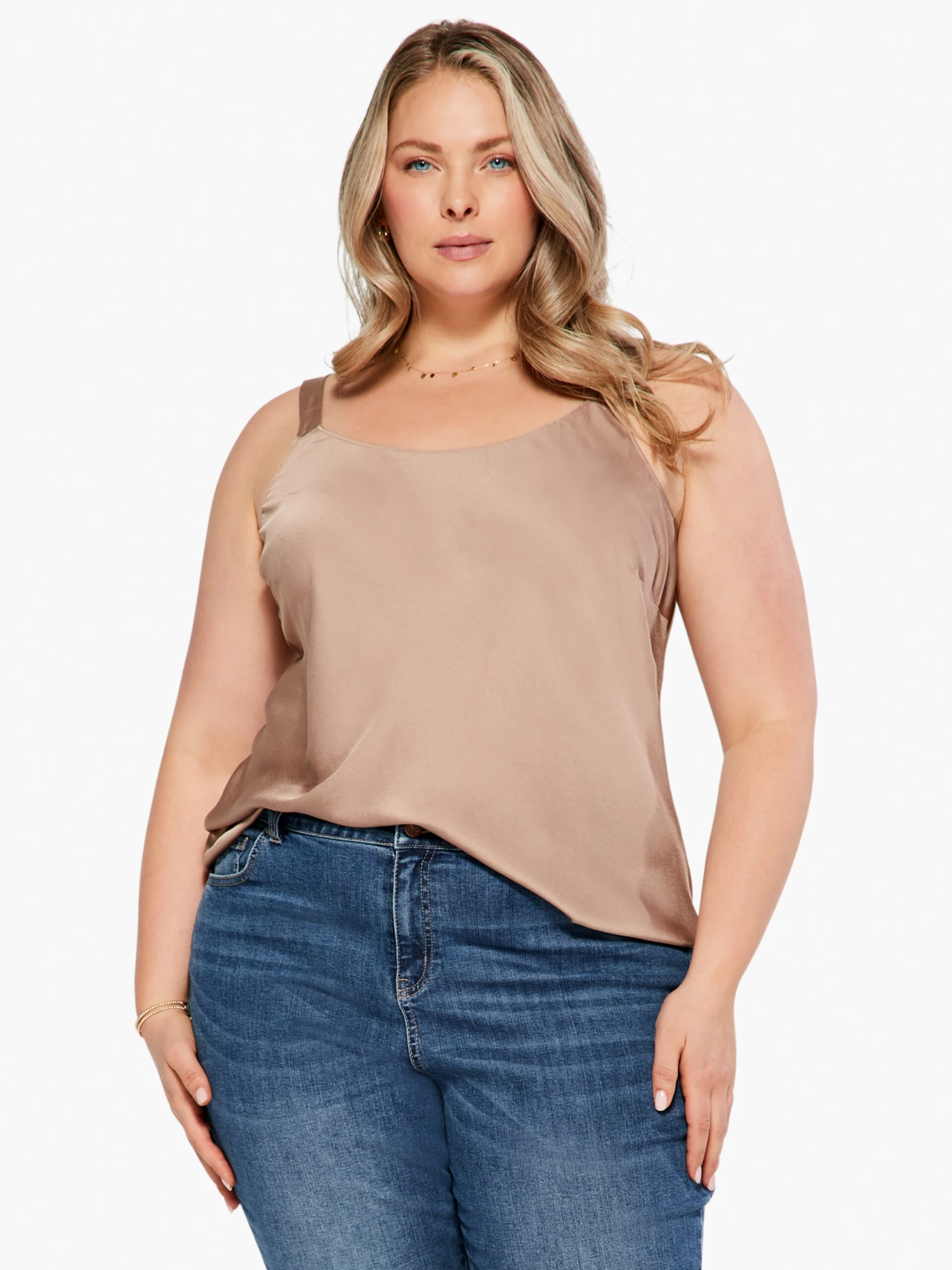 Crepe Cami MOCHACHINO Crepe Cami MOCHACHINO -Nic+Zoe S231635WMCCPRODUCT 01 scaled