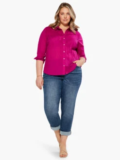 Crinkle Shirt -Nic+Zoe S231636WORPPRODUCT 04