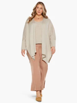Soft Drape Wide-Leg Pant MOCHACHINO -Nic+Zoe S231831WMCCPRODUCT 01