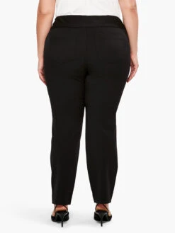 Work It Straight-Leg Trouser BLACK ONYX 4 Work It Straight-Leg Trouser BLACK ONYX -Nic+Zoe S231867WBLXPRODUCT 03