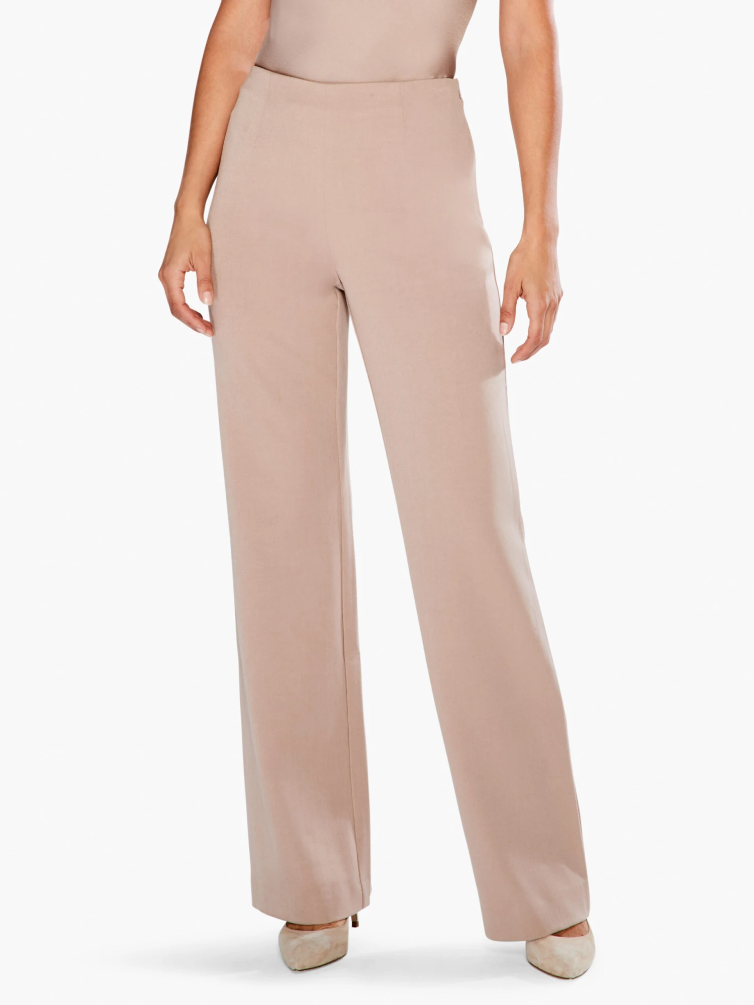 Work It Wide-Leg Trouser MOCHACHINO Work It Wide-Leg Trouser MOCHACHINO -Nic+Zoe S231870MCCPRODUCT 01 scaled