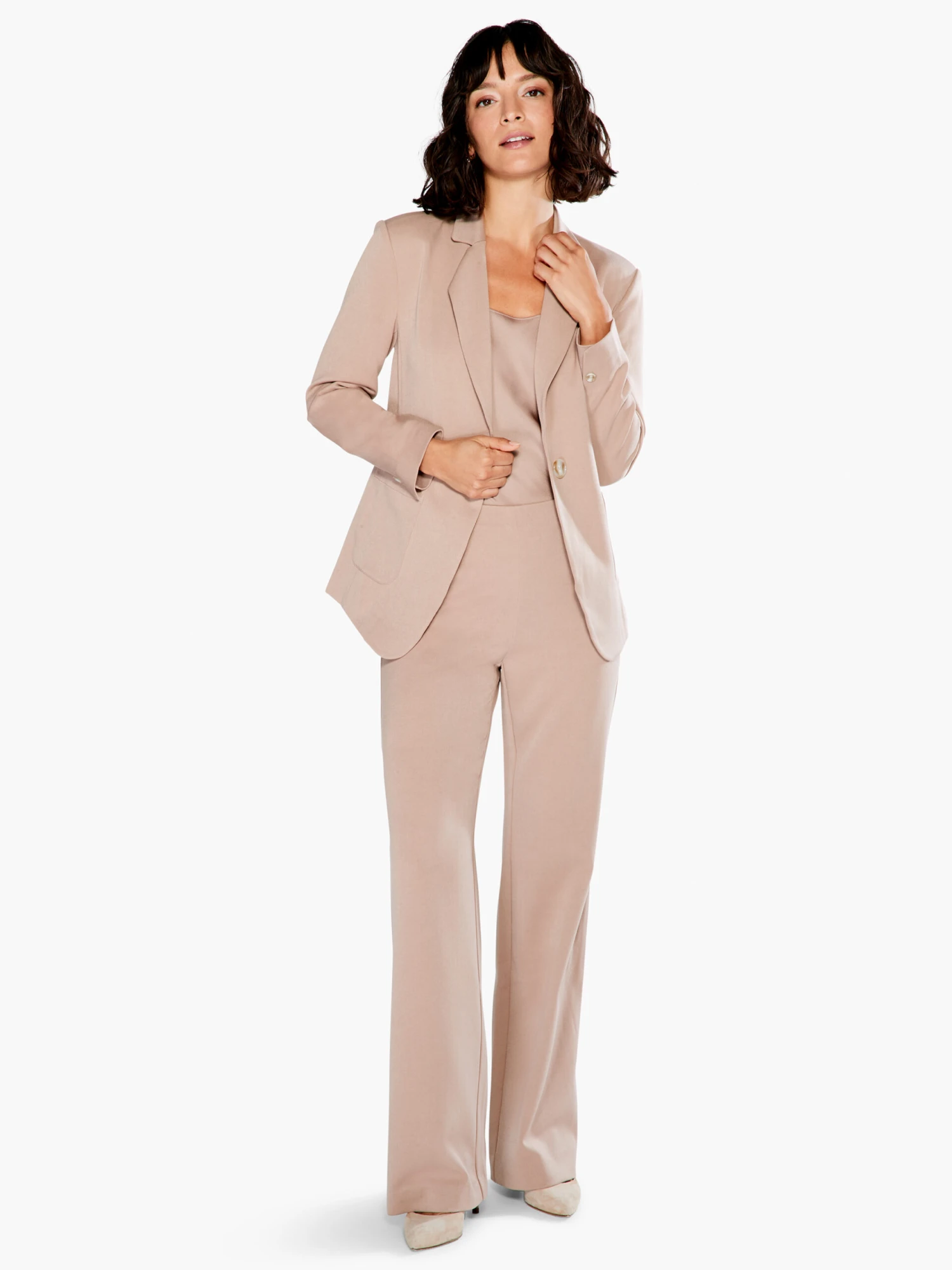 Work It Wide-Leg Trouser MOCHACHINO Work It Wide-Leg Trouser MOCHACHINO -Nic+Zoe S231870MCCPRODUCT 04 scaled