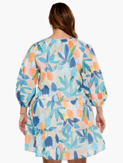 Citrus Grove Dress BLUE MULTI -Nic+Zoe S231912WBLTPRODUCT 03