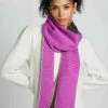 Blanket Stitch Scarf VIVID MAGENTA -Nic+Zoe W230062RPKMPRODUCT 01