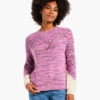Winter Warmth Sweater PINK MULTI -Nic+Zoe W231109PKMPRODUCT 01