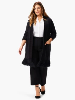 Festive Days Cardigan BLACK ONYX -Nic+Zoe W231179WBLXPRODUCT 04