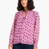 Vivid Dot Top PINK MULTI -Nic+Zoe W231606PKMPRODUCT 01