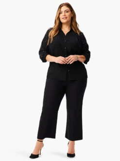 Constellation Shirt BLACK ONYX -Nic+Zoe W231612WBLXPRODUCT 04