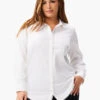 Round About Shirt PAPER WHITE -Nic+Zoe W231624WPWHPRODUCT 01
