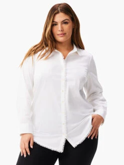 Round About Shirt PAPER WHITE