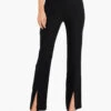31" Polished Wonderstretch Boot Cut Slit Pant BLACK ONYX -Nic+Zoe W231800BLXPRODUCT 01