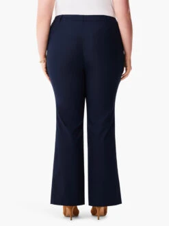 31" Polished Wonderstretch Boot Cut Slit Pant DARK INDIGO -Nic+Zoe W231800WDIDPRODUCT 03